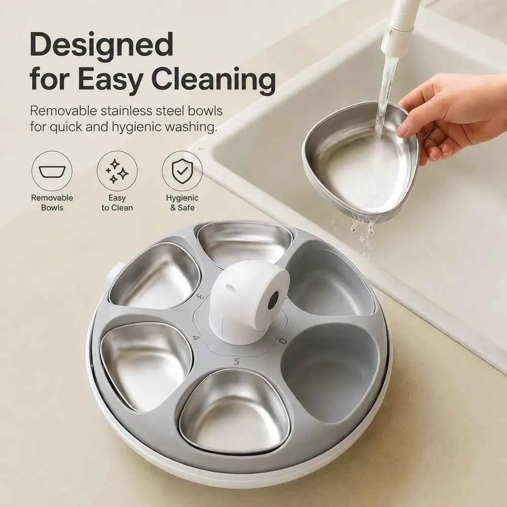 PapaPaw DietMatch | Smart AI Cat Feeder for Multi-Cat Homes - PapaPaw